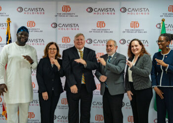 The University of Texas, Dallas and Cavista Holdings launch Africa office in Lagos.
