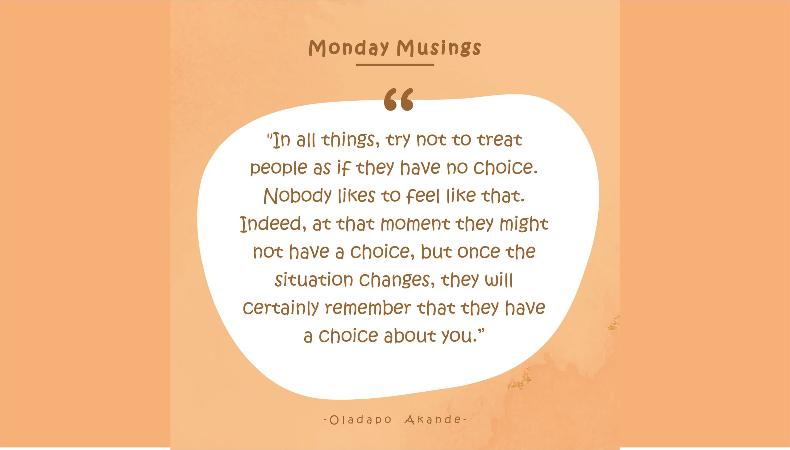 Monday Musings - EduTimes Africa