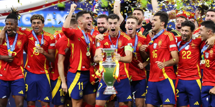 ENGLAND 1-2 SPAIN – NICO WILLIAMS AND LAMINE YAMAL SPARKLE AS SPAIN OUTCLASS ENGLAND TO WIN EURO 2024 FINAL
