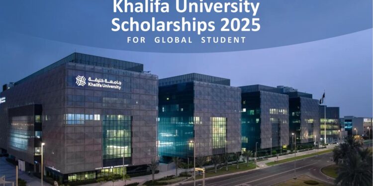 APPLY: Khalifa University Scholarships for global student
