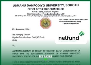 NELFUND ALERT IN SOKOTO …