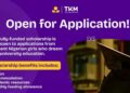 Apply: TKM Foundation Scholarship 2024 For Nigerians | Fully Funded