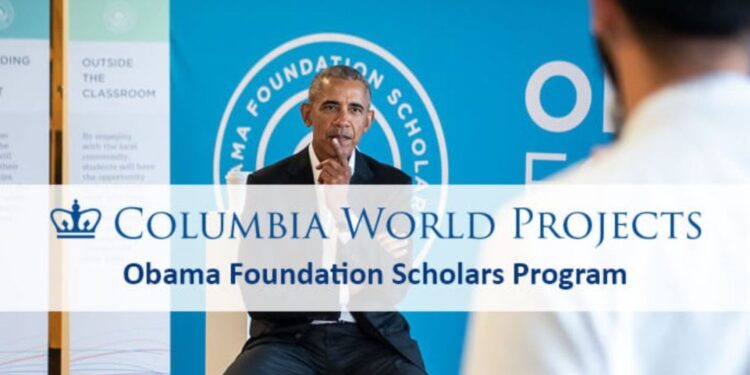 2025 Obama Foundation Scholars Program in the USA | Fully Funded