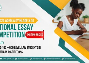 2025 Adeola Oyinlade National Essay Competition | How to Apply