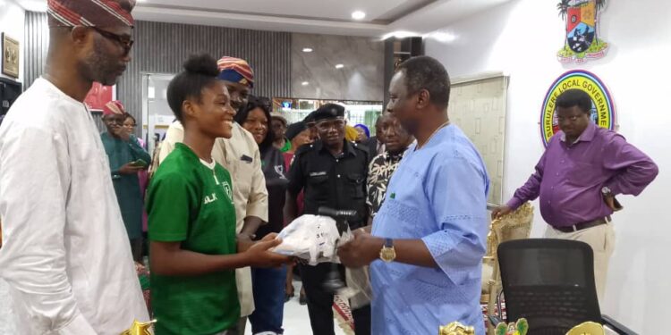 Surulere Local Government Chairman Launches Rugby Rising Play for Girls in Lagos