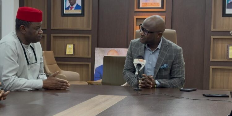 NELFUND MD, Edo Education Commissioner Attend Edo State Polytechnic Matriculation, Seek Royal Support for Educational Initiatives