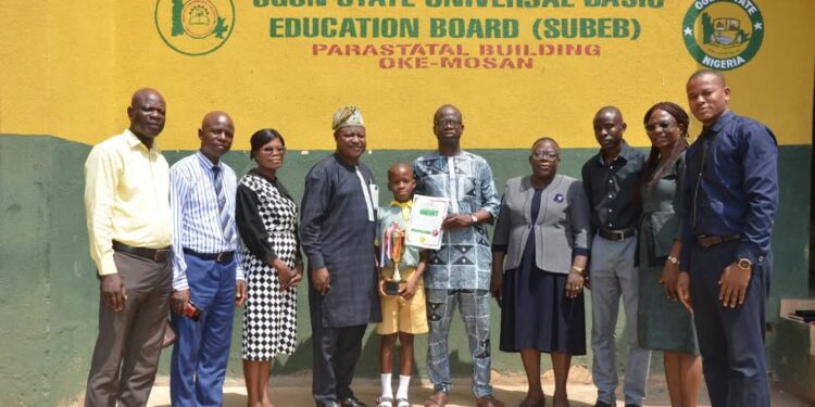 Ogun SUBEB Celebrates Young Mathematics Champion