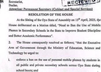 Oyo State Bans Mobile Phones in Schools to Enhance Discipline, Academic Excellence