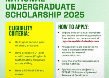 Apply: NNPC/Seplat JV National Undergraduate Scholarship 2025 Now Open