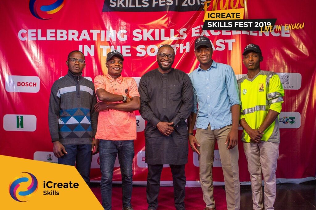 At ICreate Skill Fest Enugu