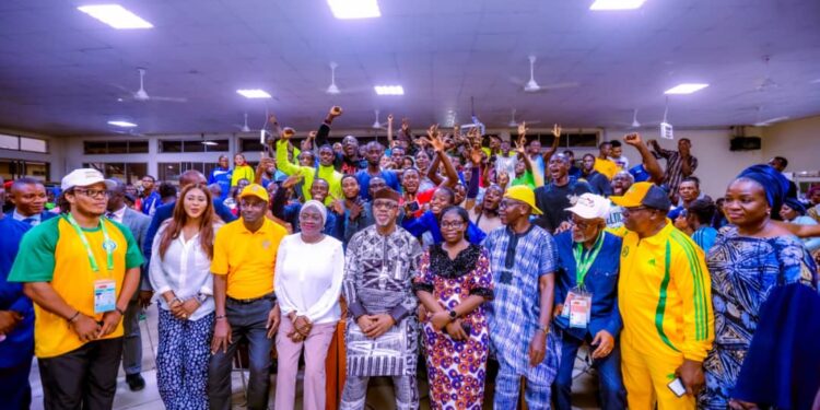 GOVERNOR ABIODUN COMMENDS BABCOCK UNIVERSITY FOR SUPPORTING 2025 GATEWAY GAMES