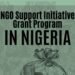 Apply : 5 Million NGO Support Initiative Grant Program