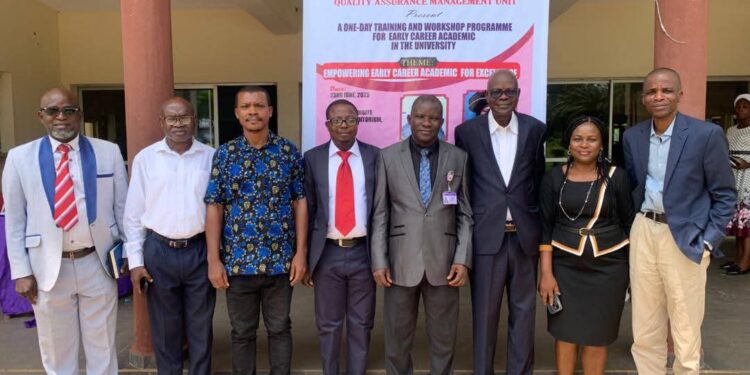FUTA  ORGANISES  WORKSHOP FOR EARLY CAREER ACADEMICS