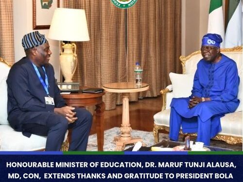 Nigeria’s Minister of Education, Dr Alausa, receives national honour, pledges renewed commitment to education reform