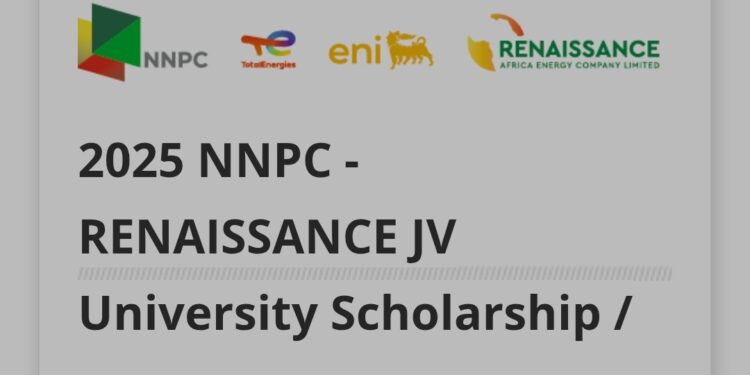Apply Now: NNPC Renaissance JV University Scholarship 2025 for Nigerian Undergraduates
