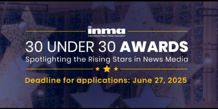 DEADLINE ALERT: Young professionals under 30 years old working in news media