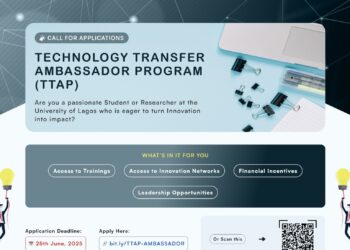 TTAP 2025: Technology Transfer Ambassadors Program – Apply Now!