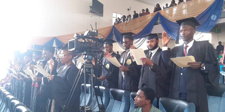 “BE INNOVATIVE AND EMBRACE TECHNOLOGY,” DON URGES MEDICAL LABORATORY SCIENCE INDUCTEES AT BABCOCK’S 13TH INDUCTION CEREMONY