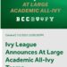 Ivy League Recognises 34 Student-Athletes for Academic Excellence in Non-Core Sports