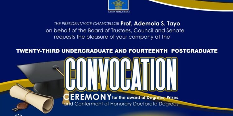Babcock University Convocation Ceremony: Nurturing Excellence Since 1999