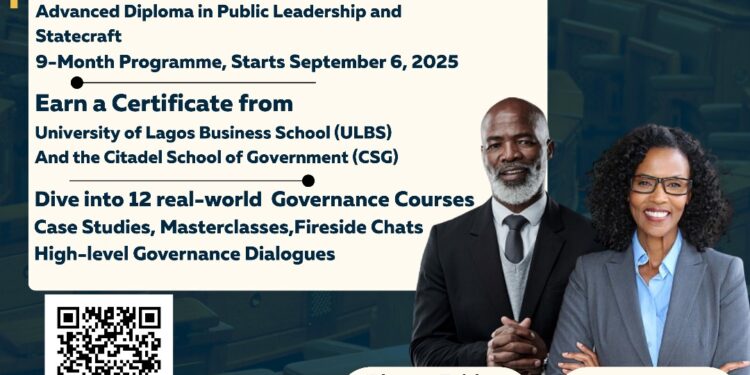 Apply Now: Advanced Diploma in Public Leadership & Statecraft