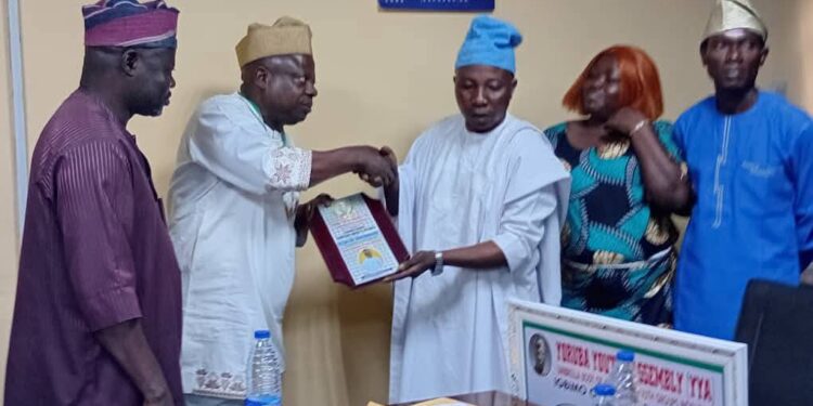 Yoruba Youth Assembly Awards OSPOLY Rector, Grand Commander Of Ideal Education In Nigeria