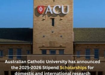 Apply: ACU Stipend Scholarship 2025-2026 for Research Masters and PhD students