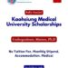 Apply: Kaohsiung Medical University Scholarships in Taiwan