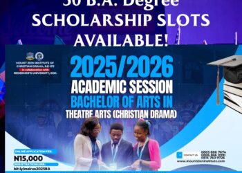 APPLY: Mount Zion Institute of Christian Drama 50% Scholarship