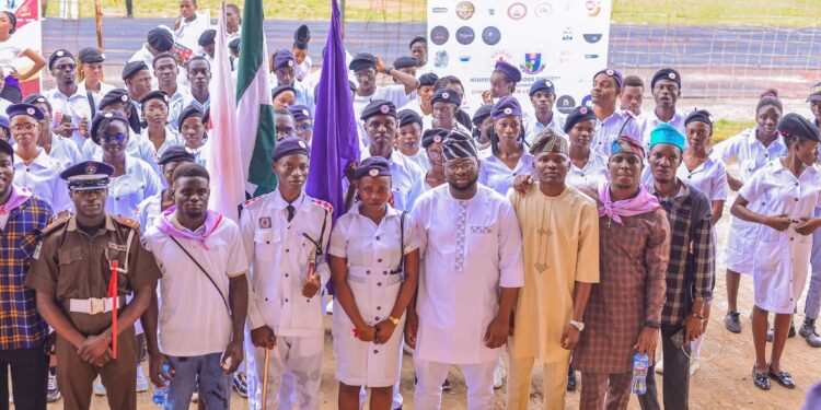 Red Cross FUTA Detachment celebrates 10th year anniversary in style, inducts new members
