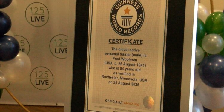 Rochester’s 84-Year-Old Trainer Earns Guinness World Record