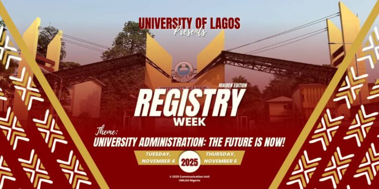 UNILAG to Host Maiden Registry Week, November 4–6