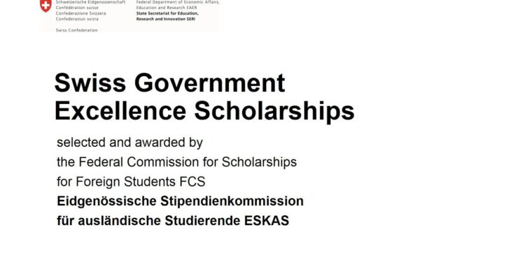 Swiss Government Excellence Scholarships 2026/2027