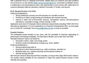 Apply: Fully funded PHD at the University of Houston