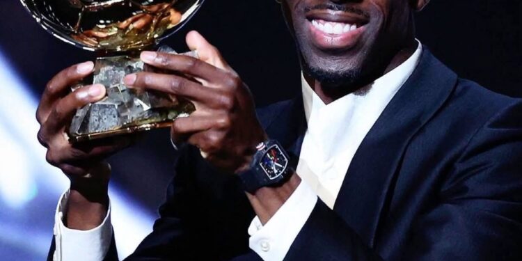 PSG Dembele Wins 2025 Ballon d’Or, Beats Yamal to Prestigious Honour