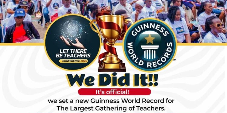 Breaking: Guinness World Records Confirms Nigeria Hosts Largest Teacher Gathering