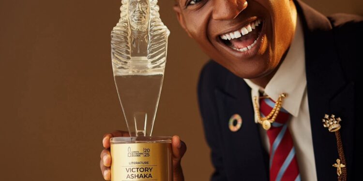 LASU ALUMNUS, VICTORY ASHAKA, WINS 2025 LORD’S ACHIEVERS AWARD FOR ICON OF IMPACT IN LITERATURE