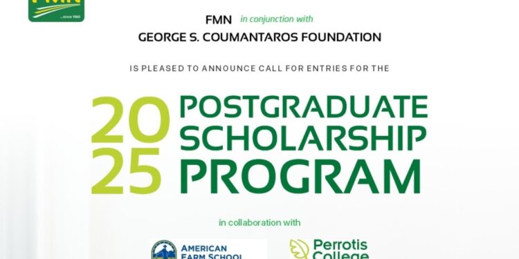 Apply: Flour Mills of Nigeria Scholarship 2025 (George Coumantaros Post-Graduate Award)