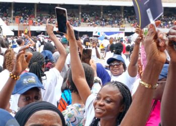 Photo Gallery of World’s largest gathering of teachers held in Lagos Today