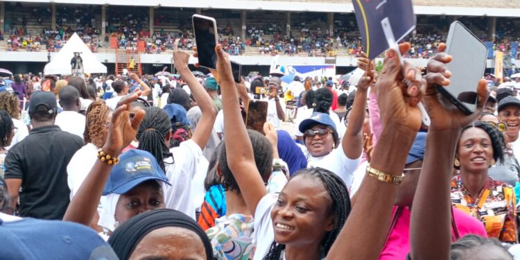 Photo Gallery of World’s largest gathering of teachers held in Lagos Today