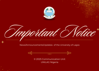 UNILAG Postpones Sandwich Matriculation to September 12, 2025
