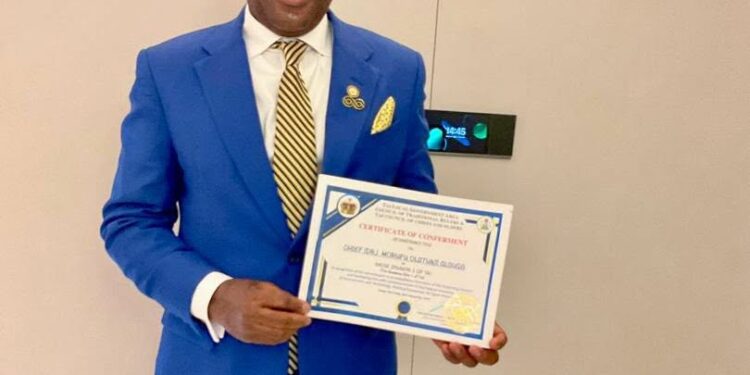 Education Minister Alausa Honoured as Mene Zinakpa I of Tai
