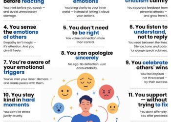 13 SIGNS YOU HAVE HIGH EMOTIONAL INTELLIGENCE