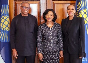 Obi Meets Commonwealth Secretary-General, Discusses Democracy, Education, and Youth Empowerment