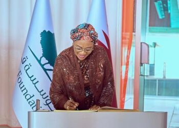 Nigeria’s First Lady and Qatar Foundation Make Bold, Decisive Move to Reduce Out-of-School Numbers