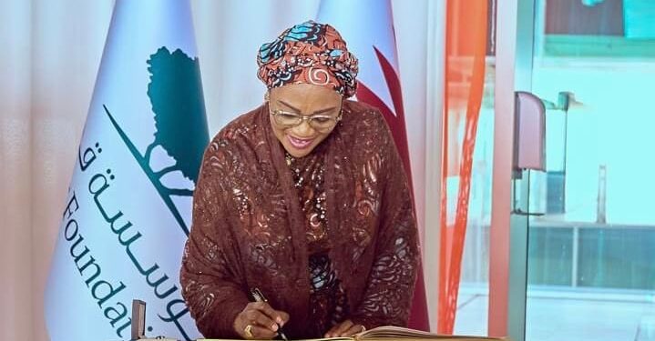 Nigeria’s First Lady and Qatar Foundation Make Bold, Decisive Move to Reduce Out-of-School Numbers