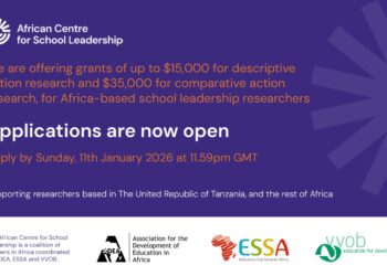 Applications Open for the African Centre for School Leadership (ACSL): Funding Up to $15,000-$35,000