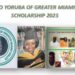 Egbe Omo Yoruba Scholarship for Nigerians 2025 | How to Apply