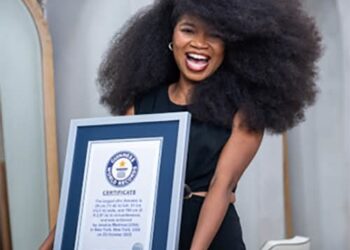 World’s Largest Afro: Jessica Martinez Sets New Guinness Record at 190cm