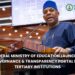 FG Launches Transparency Portal to Drive Accountability in Tertiary Institutions